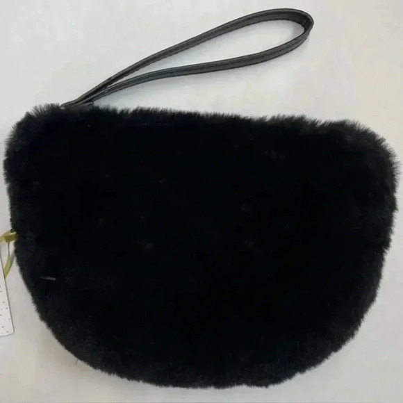 House of Harlow 1960 Women’s Faux Fur Mink Purse Wristlet - Picture 4 of 10